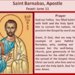 Happy Feast Day of St Barnabas